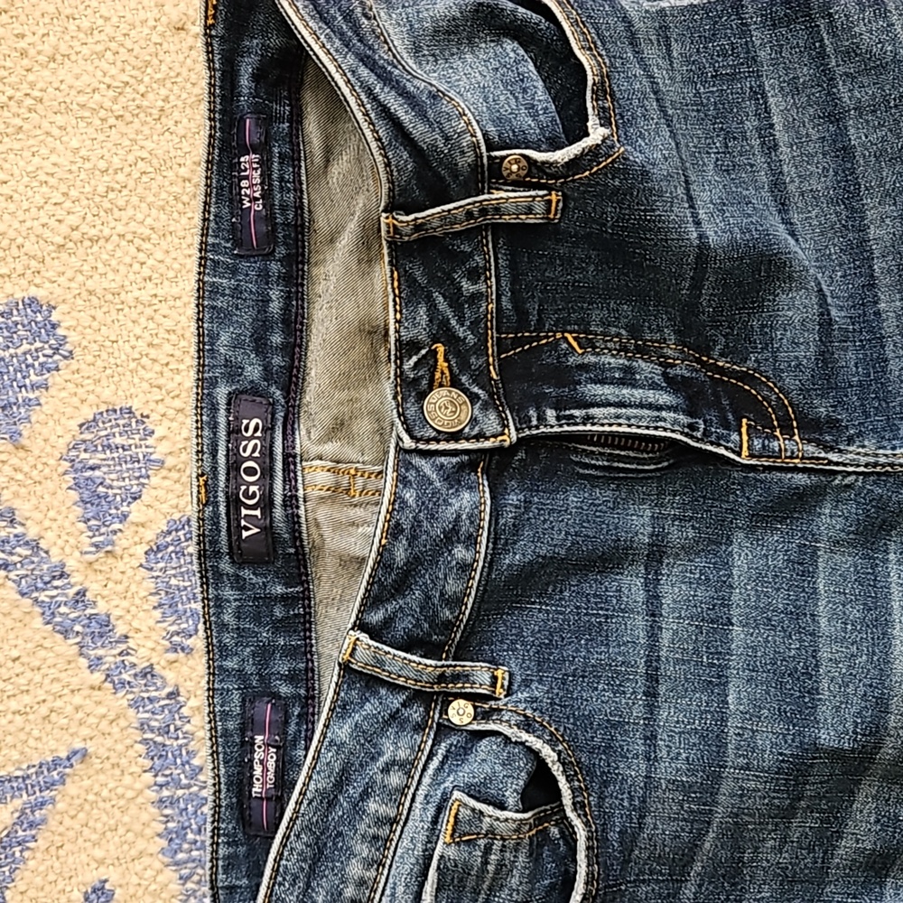 Vigoss Distressed Tomboy Jeans